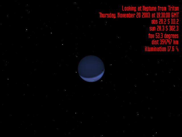 Neptune from Triton